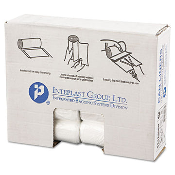 Inteplast Group High-density Commercial Can Liners, 10 Gal, 6 Microns, 24" X 24", Natural, 1,000-carton freeshipping - TVN Wholesale